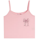 Pink Bow Rib Cami