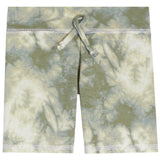 Tie Dye Raw Edge Short
