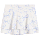 Blue Bow Skort