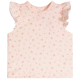 2pc Pointelle Blush Rosebud Diaper Set - Denny's
