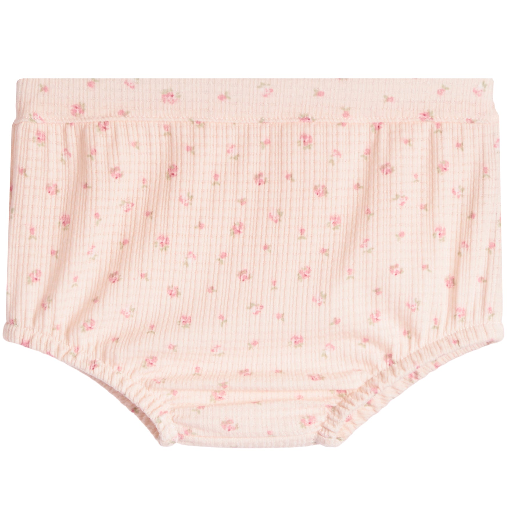 2pc Pointelle Blush Rosebud Diaper Set - Denny's