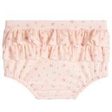 2pc Pointelle Blush Rosebud Diaper Set - Denny's