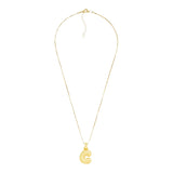 Crystal Initial Necklace- C - Denny's