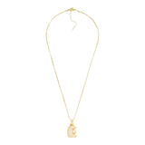 Crystal Initial Necklace - E - Denny's