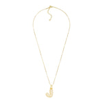 Crystal Initial Necklace - J - Denny's