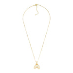 Crystal Initial Necklace - M - Denny's