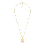 Crystal Initial Necklace - R - Denny's