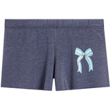 Short With Stripe Bow