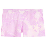 Stars Tie Dye Fleece Shorts