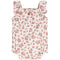 Creme Floral Bouquet Flutter Sleeve Bubble - Denny's