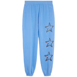 Athletic Pant With 3 Black Stars - Denny's