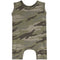 Camo Waffle Tank Romper - Denny's