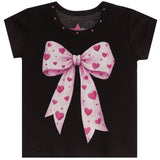 Hearts Bow Rib Tee