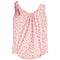 Pointelle Bouquet Floral Tie Shoulder Romper - Denny's