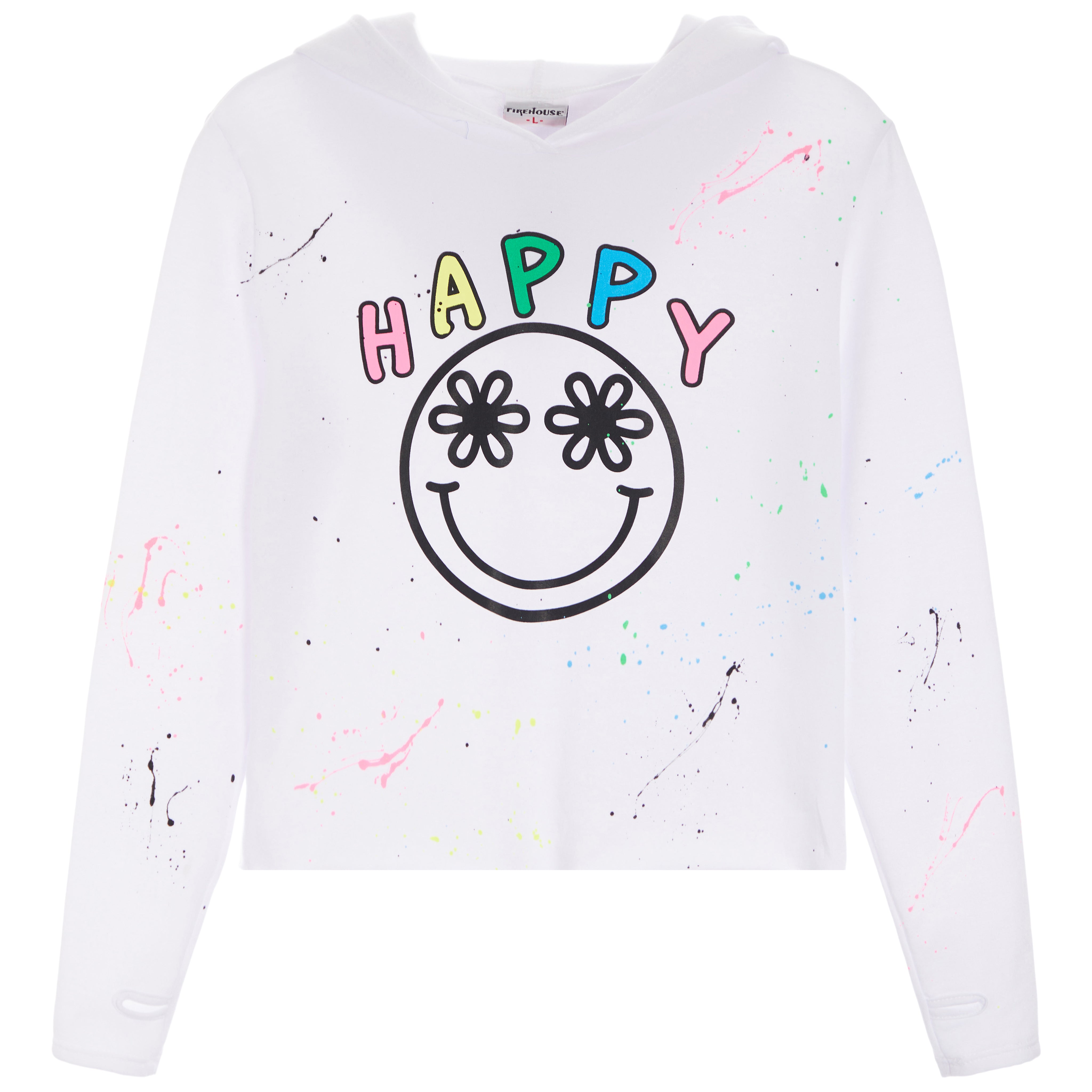 Smiley Hoody With Splat - Denny's