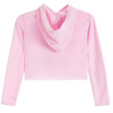 Love Lips Splatter Crop Hoodie - Denny's
