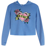 Love Tattoo Crop Sweatshirt - Denny's