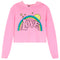 Rainbow Love Cropped Hoodie - Denny's