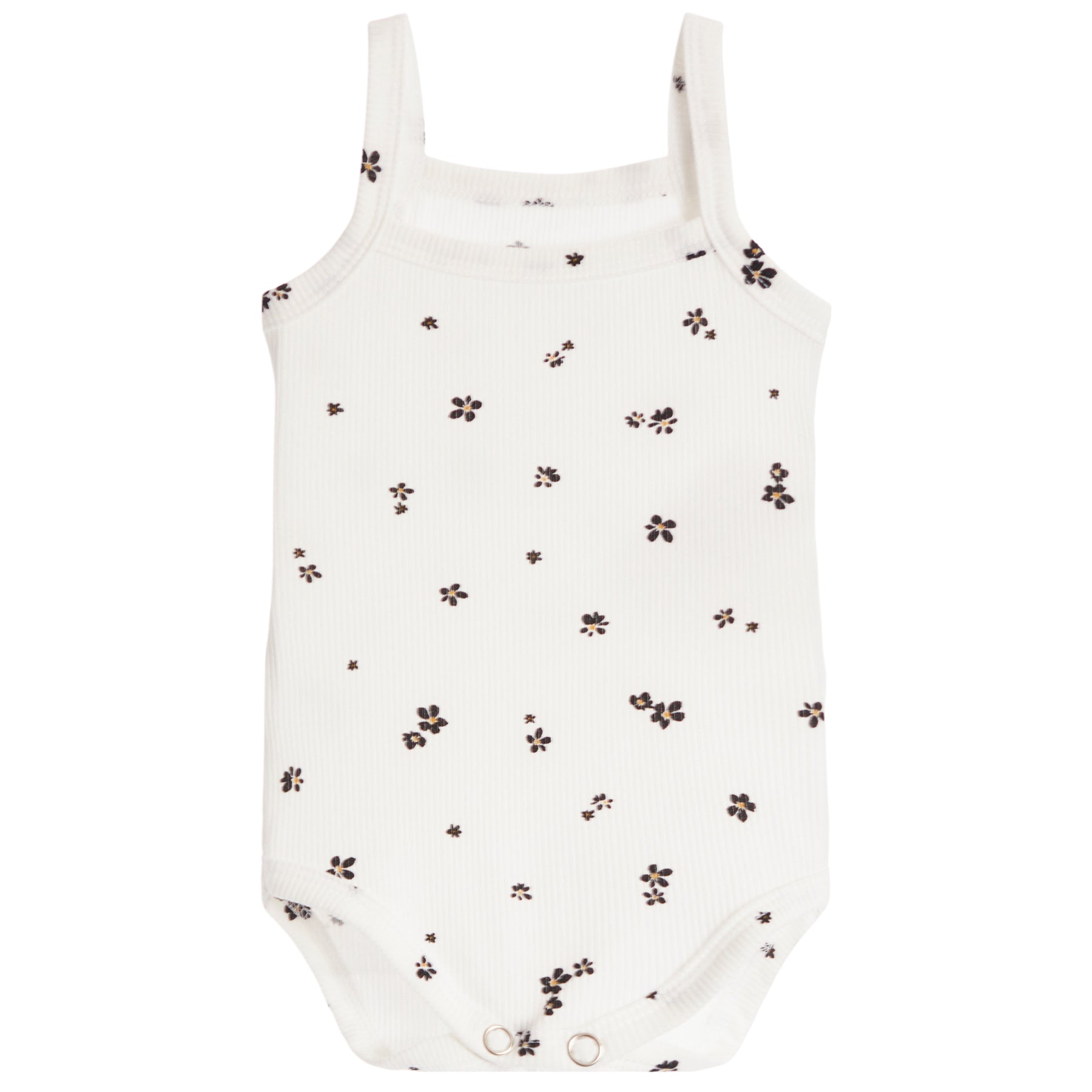 Off White Daisy Cami Onesie - Denny's