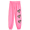 Checked Trio Hearts Fleece Pant - Denny's