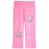 Checked Star Flare Pant - Denny's