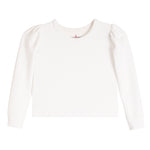Puff Sleeve Themal Sweatshirt - Denny's