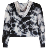 Tie Dye Sweatshirt With Pink Lip