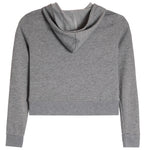 Hoodie With Navy Gingham Bow - Denny's