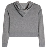 Hoodie With Navy Gingham Bow - Denny's