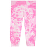 2pc Tie Dye Rhinestone Velour Jog Set