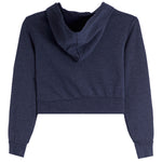 Fleece Crop Zip Hoodie - Denny's