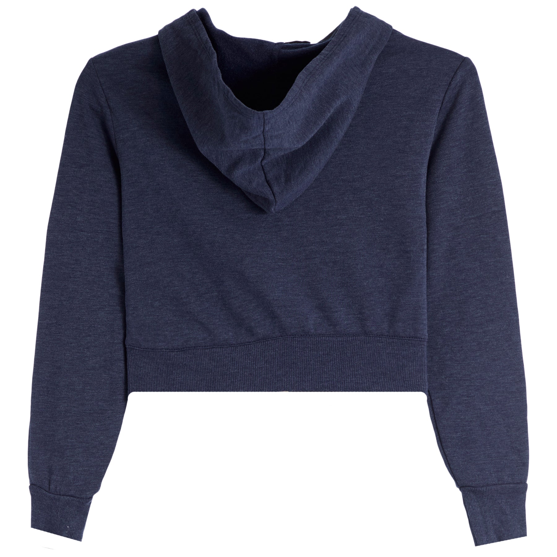 Fleece Crop Zip Hoodie - Denny's