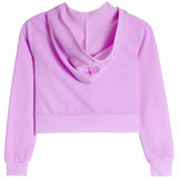 Gingham Bow Zip Hoodie - Denny's