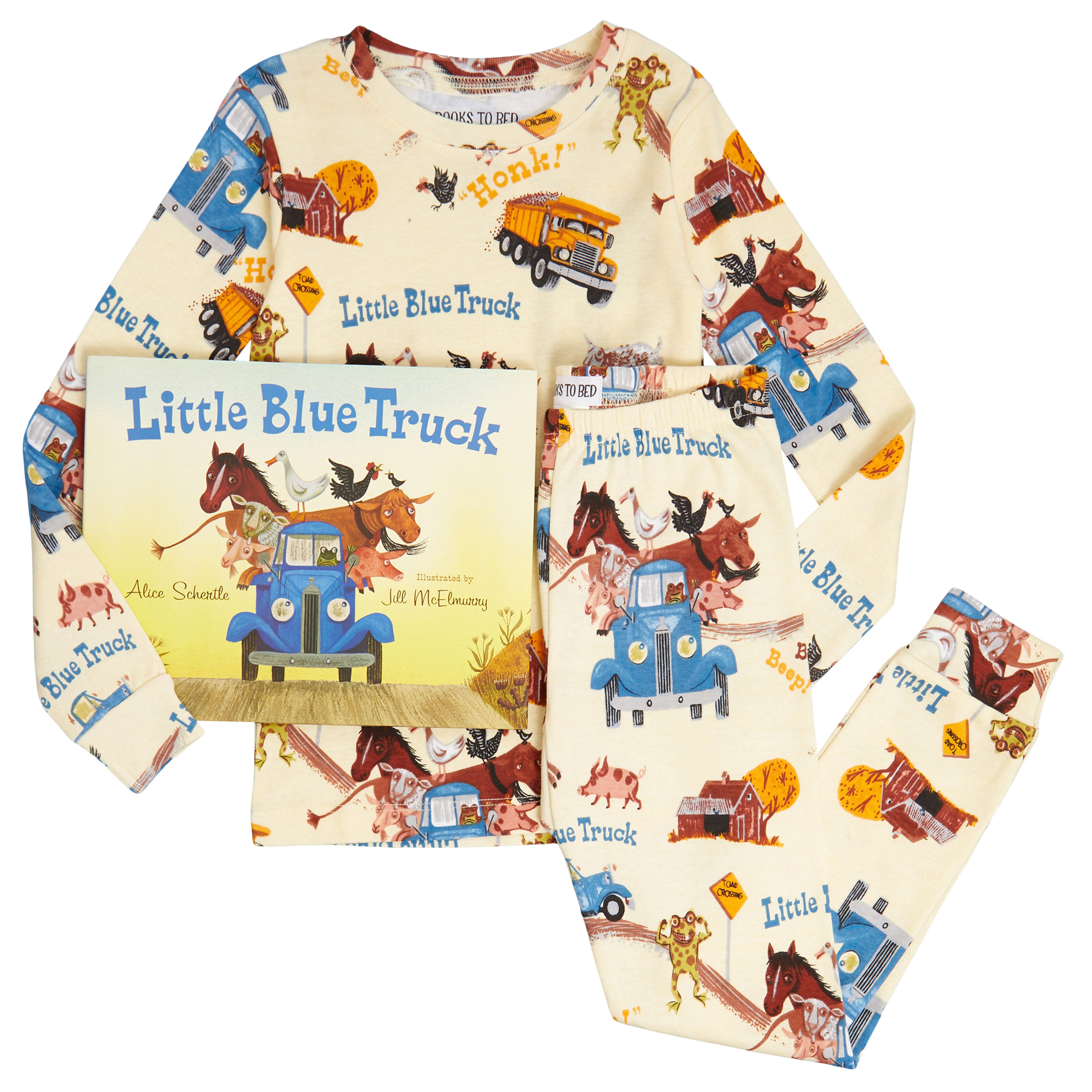 Little Blue Truck PJ and Book - Denny's