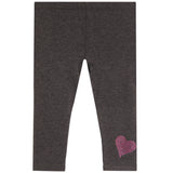 Rhinestone Heart Legging Set