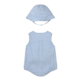 2pc Seersucker Romper