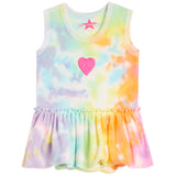 Terry Heart Onesies Dress