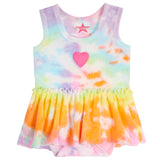 Terry Heart Onesies Dress