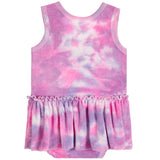 Terry Bow Onesies Dress