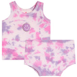 2pc Terry Smile Diaper Set