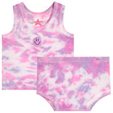 2pc Terry Smile Diaper Set