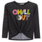 Chill Out Tie Bottom Hacci Top - Denny's