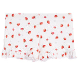 2pc Allover Strawberry Ruffle Short Set