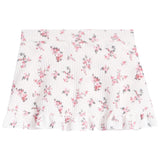 Textured Rose Ruffle Short