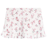 Textured Rose Ruffle Short