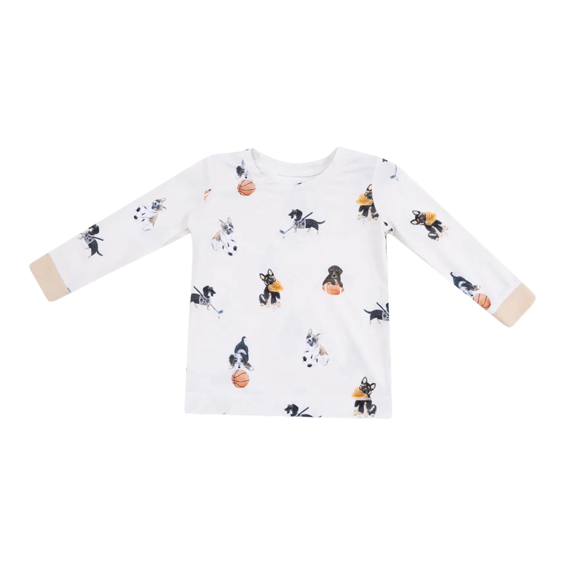 Sporty Puppies 2pc Long Sleeve Lounge Set - Denny's