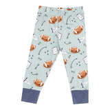Touchdown Time Grey Mist 2pc Long Sleeve Lounge Set - Denny's