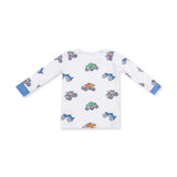 2pc Monster Trucks Long Sleeve Loungewear Set
