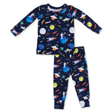 2pc Astronaut & Rocket Long Sleeve Loungewear Set