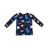 2pc Astronaut & Rocket Long Sleeve Loungewear Set
